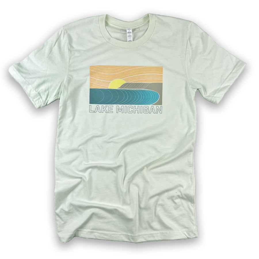 Lake Michigan Shoreline T-Shirt