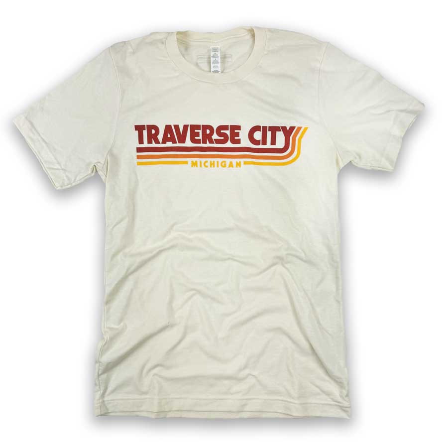 Traverse City Michigan Retro T-Shirt