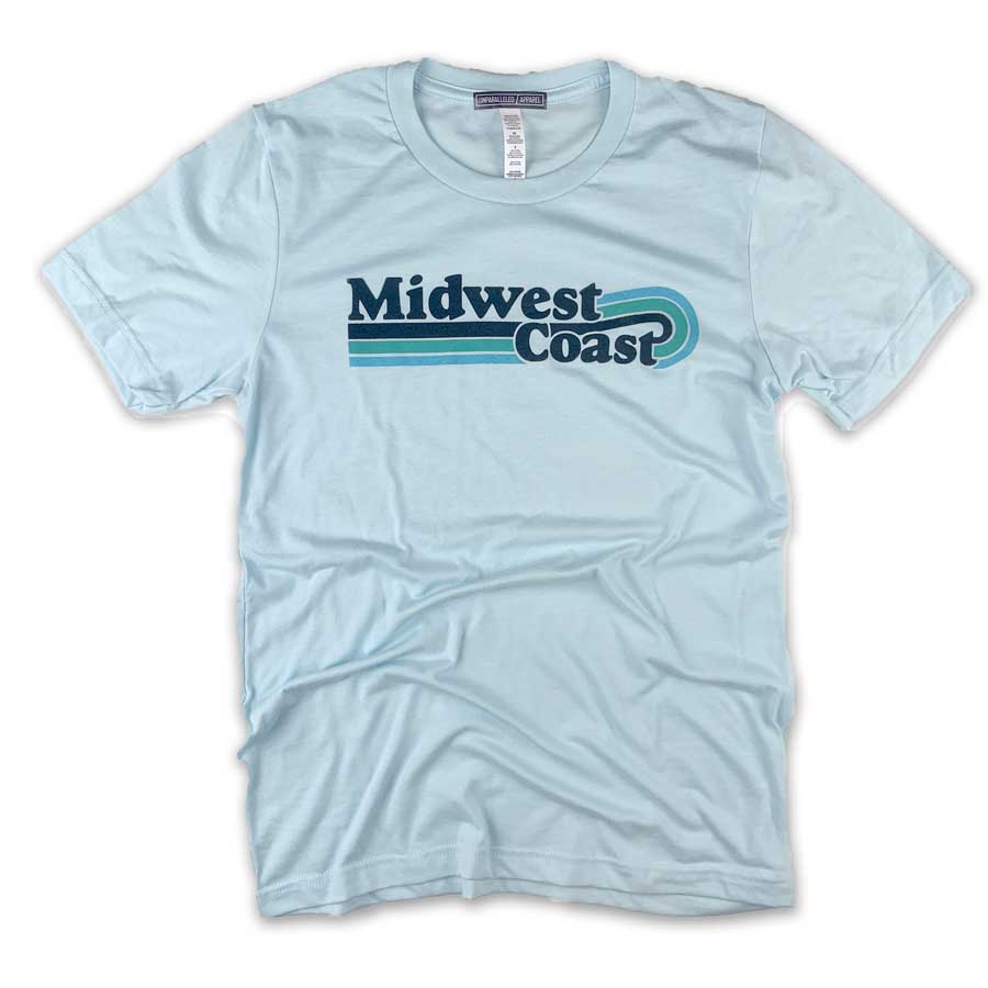 Midwest Coast Vintage Wave T-Shirt