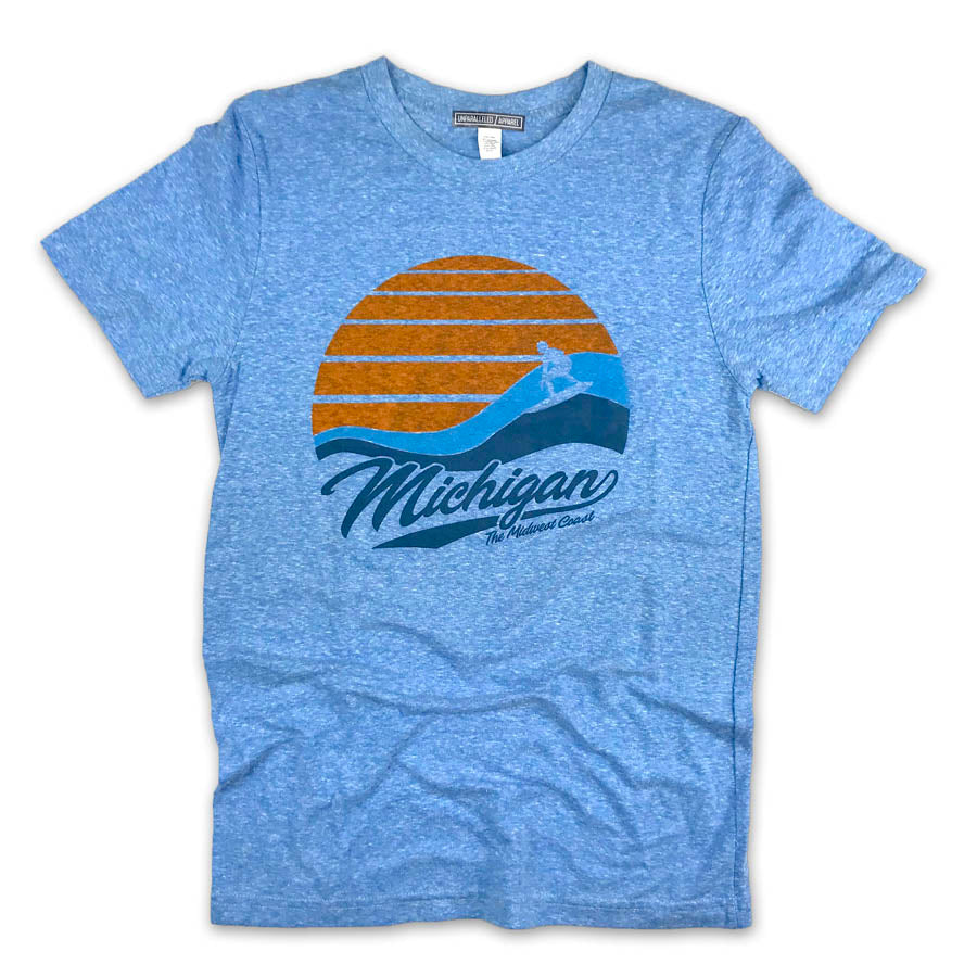 Michigan Vintage Surf T-Shirt