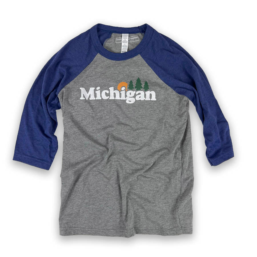 Youth Michigan Classic Baseball Shirt