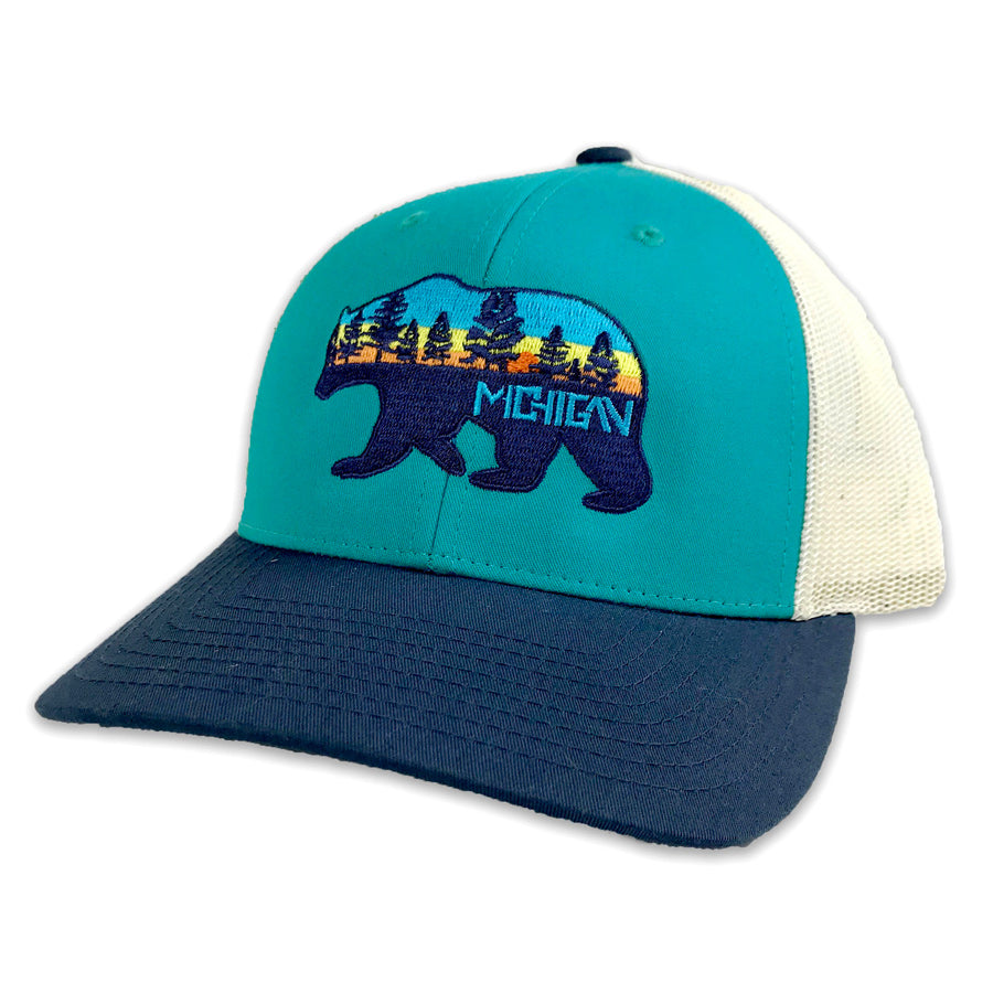 Michigan Bear Hat - Unparalleled Apparel