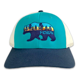 Michigan Bear Hat - Unparalleled Apparel