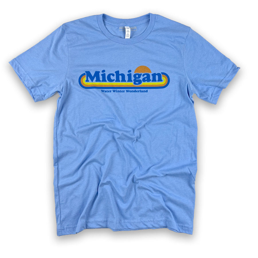 Michigan Water Winter Wonderland T-Shirt
