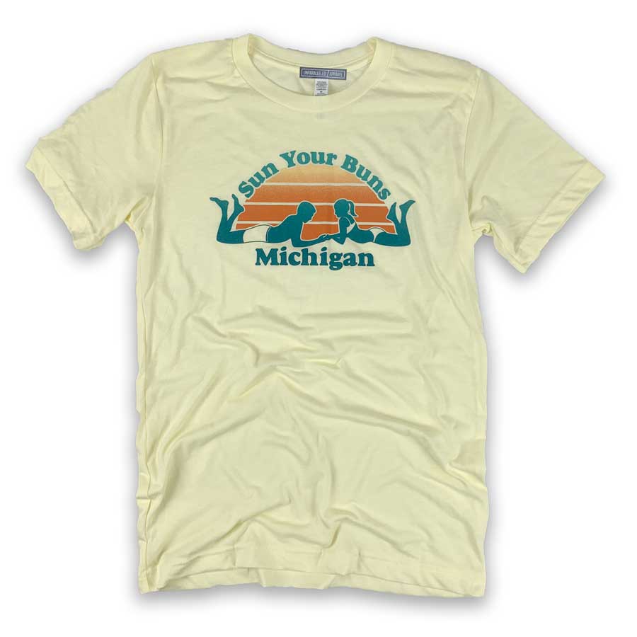 Sun Your Buns Michigan T-Shirt